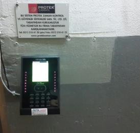 TRFace 200 Yüz Tanıma Cihazı Montaj Görüntüleri